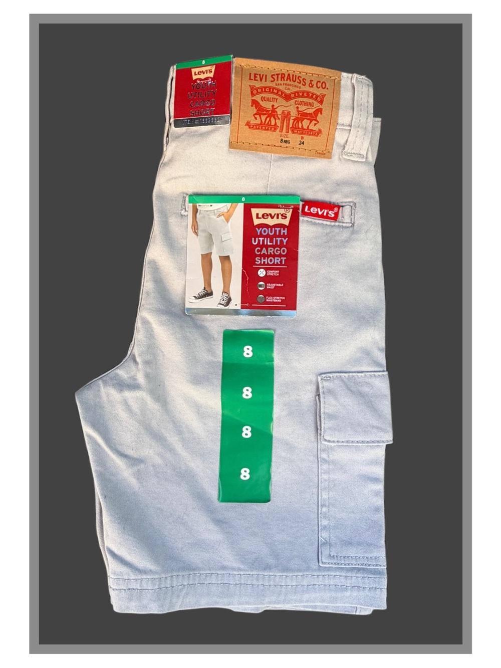 Levi's Youth (Boys) Utility Cargo Shorts